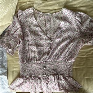 Floral Print Women's Top
